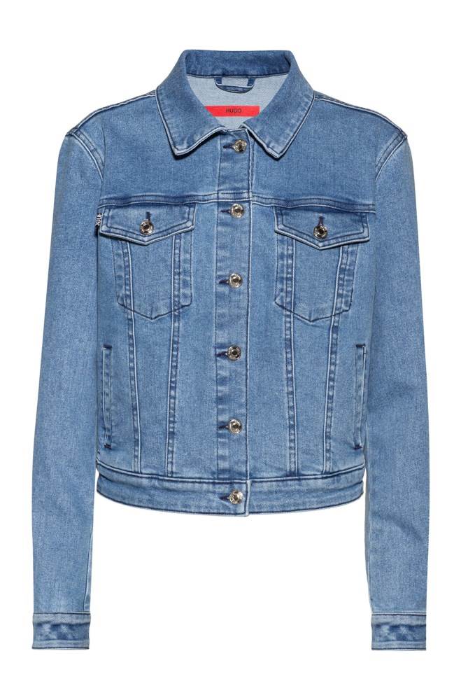Hugo Boss ALEX fitted jacket Blå | 1yUfSQbY