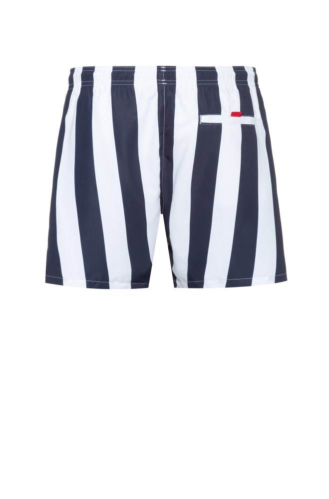 Hugo Boss Drawstring-waist swim shorts Blå | wmyG4i4i
