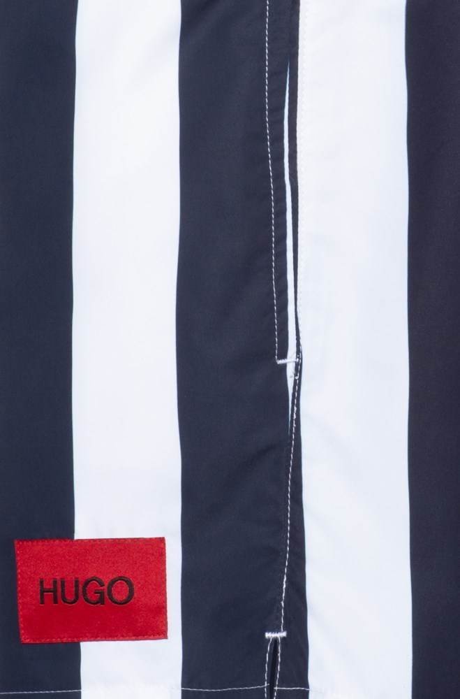 Hugo Boss Drawstring-waist swim shorts Blå | wmyG4i4i