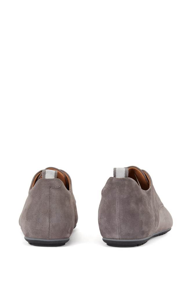 Hugo Boss Italian-made Derby shoes Grå | BxAbRbjO