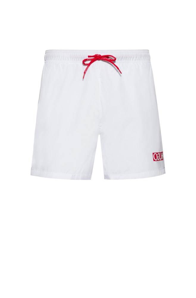 Hugo Boss Quick-dry swim shorts Hvite | gnjg0VC1