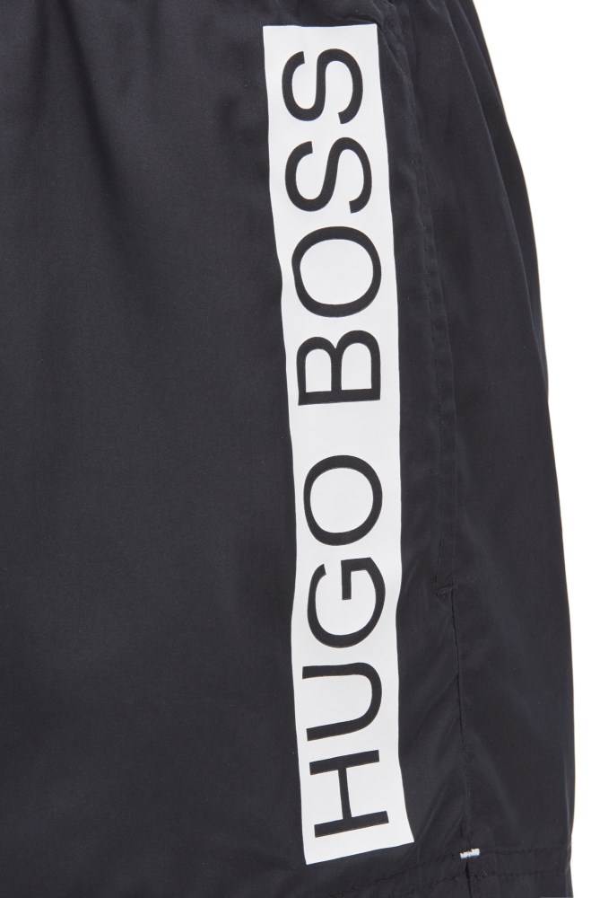Hugo Boss Quick-dry swim shorts Svarte | 1DU7zpL3