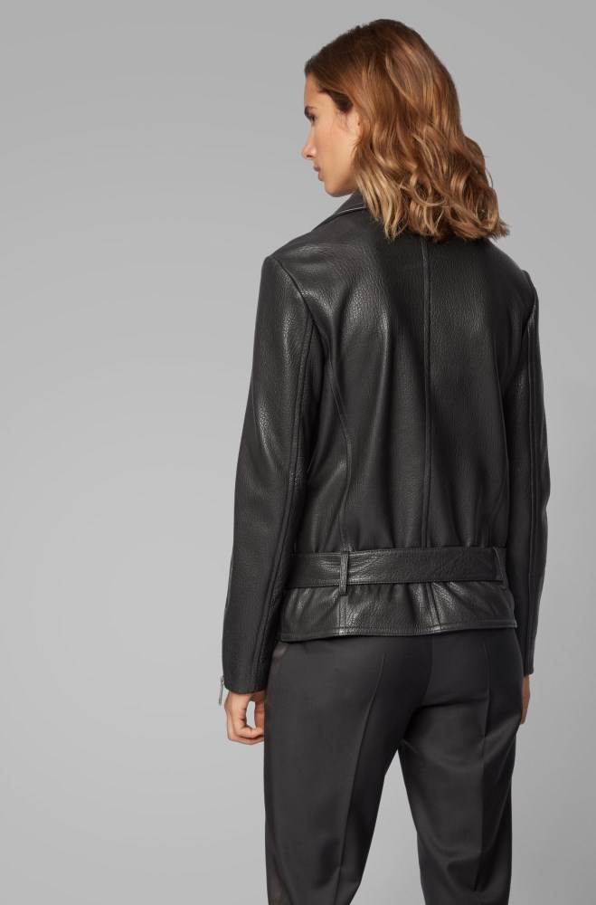 Hugo Boss Relaxed-fit jacket Svarte | v3xciJgm